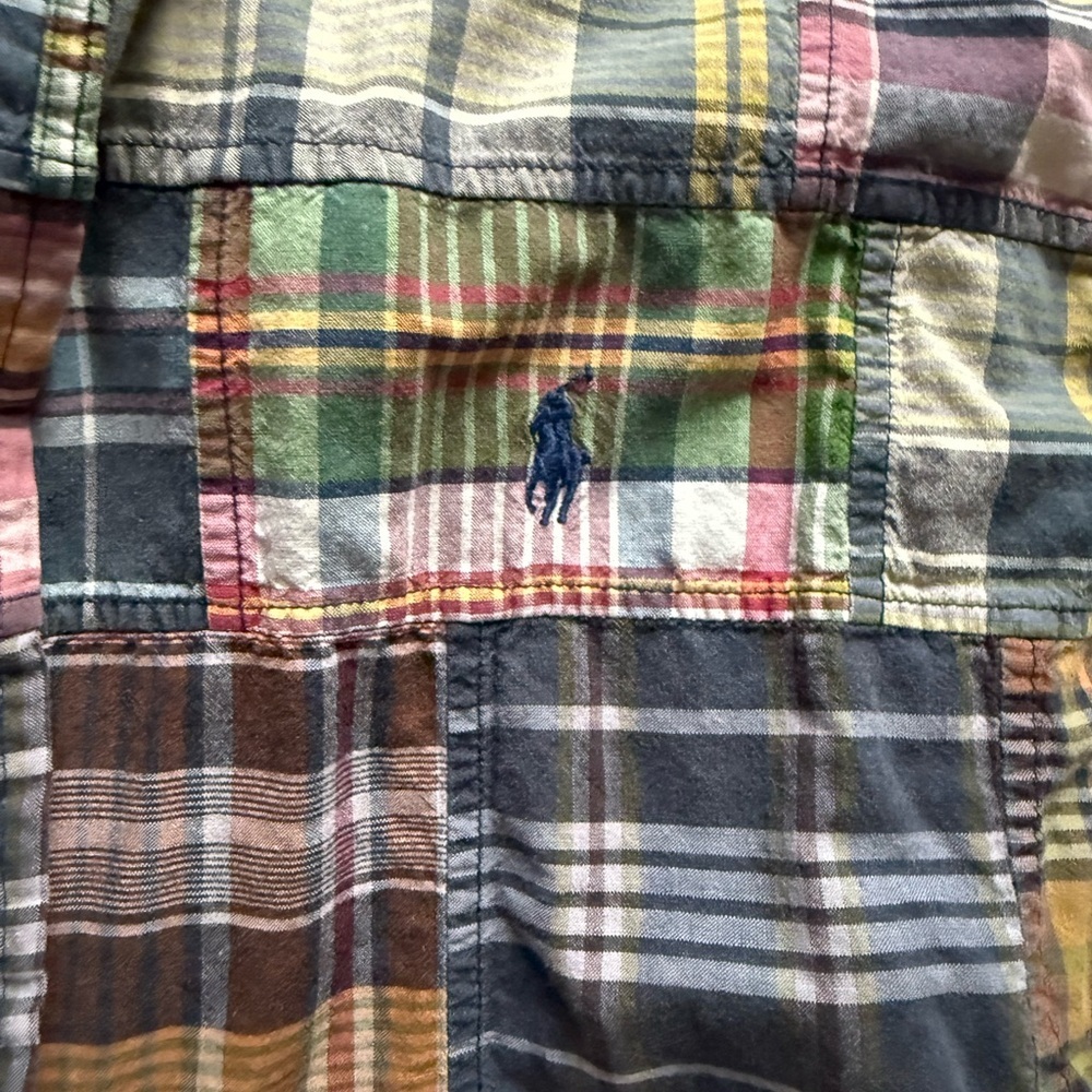 Ralph Lauren Patchwork Plaid Shirt - Multicolor - Picture 3 of 4